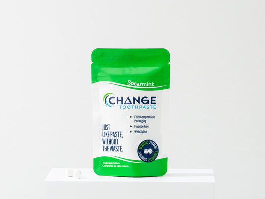 1-Month Spearmint Toothpaste Tablets