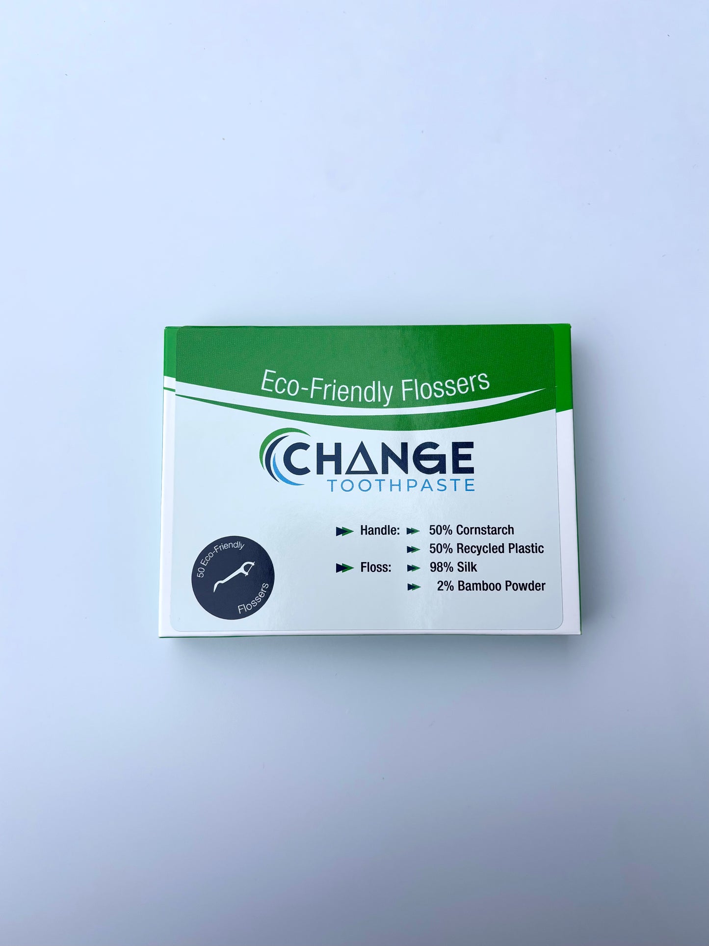 50 Eco-Friendly Flossers - Boxed
