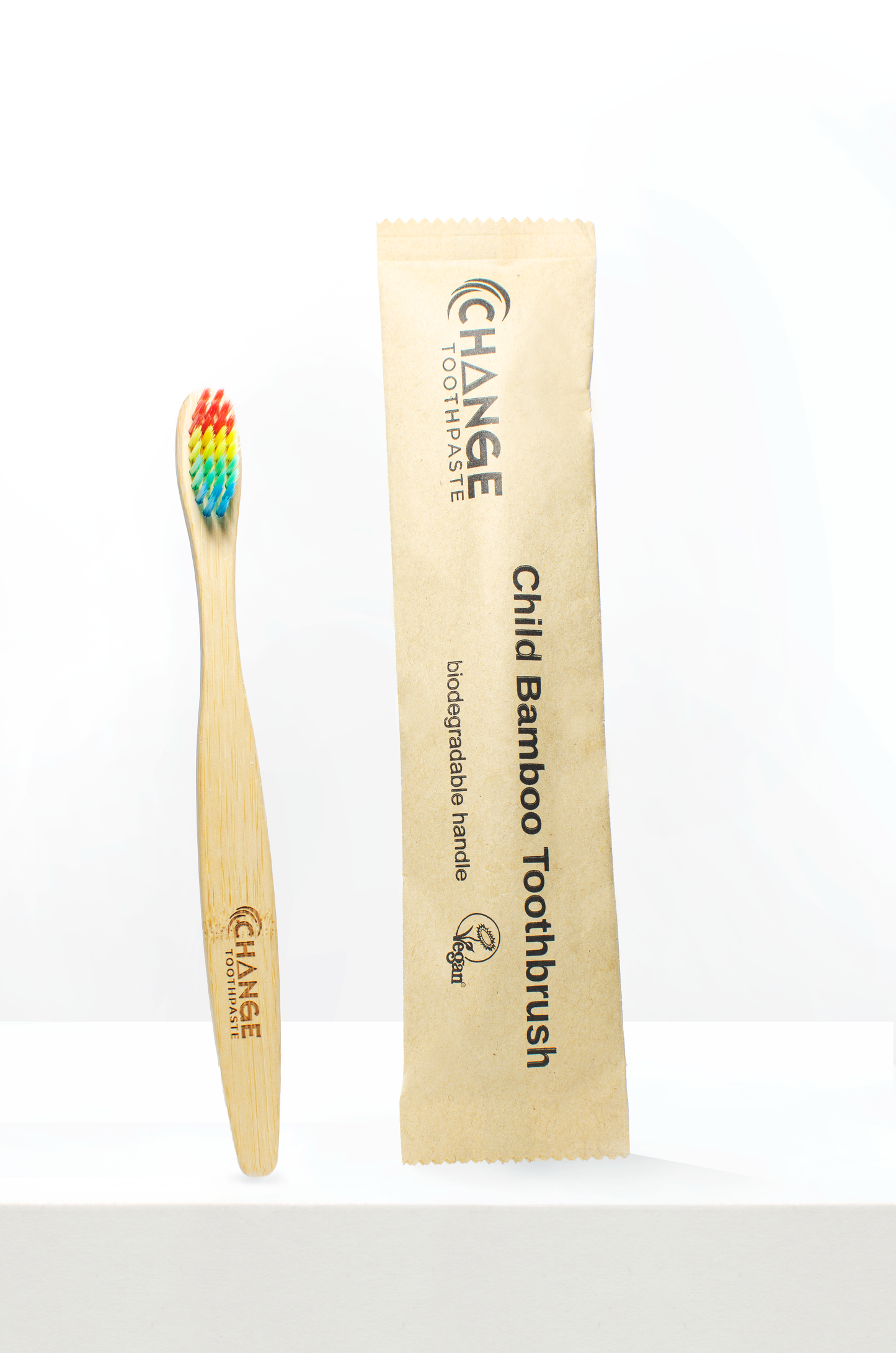 Single Kids Bamboo Toothbrush